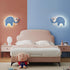 Contemporary Creative Cartoon Little Elephant Tree Acrylic Hardware LED Kids Wall Sconce Lamp For Bedroom