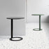 Modern Minimalist Round Metal End Table For Living Room