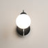Modern Minimalist Iron Glass Circular Arc Ball 1-Light Wall Sconce Lamp For Bedside