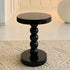 Traditional Vintage Round Beaded Wooden Coffee Table For Living Room