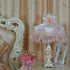 Traditional European Vase Palace Resin Fabric 1-Light Table Lamp For Bedroom
