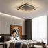 Modern Simplicity Iron Round Bird Nest Hollow Design LED Flush Mount Ceiling Light For Living Room