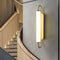 Contemporary Nordic Iron Acrylic Cylinder Strip LED Wall Sconce Lamp For Living Room