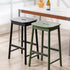 Modern Minimalist Rectangular Birch Bar Stool Footrest For Dining Room