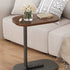 Modern Minimalist Rectangular PVC Artificial Panel End Table For Living Room