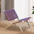 Contemporary Retro Ash Wood Saddle Leather Weaving Square Accent Chair Backrest Armrest Footrest For Living Room