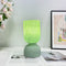 Modern Minimalist Cylinder Funnel Glass 1-Light Table Lamp For Bedroom