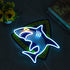 Contemporary Creative Shark Acrylic LED Wall Sconce Lamp For Bedroom