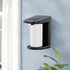 Modern Minimalist Waterproof Solar Cylinder PC ABS LED Outdoor Wall Sconce Lamp For Garden