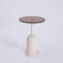 Contemporary Nordic Round Metal Glass Coffee Table For Living Room