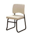 Modern Minimalist Square PU Leather Stackable Desk Chair Backrest For Home Office