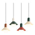 Contemporary Simplicity Macaron Iron Geometric Cone Shape 1-Light Pendant Light For Living Room