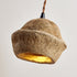 Traditional Japanese Natural Fruit Shell Design 1-Light Pendant Light For Dining Room