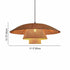 Traditional Japanese Triple Round Rattan 1-Light Chandelier For Living Room