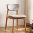 Modern Simplicity Fabric Wood Sponge Square Dining Chair Backrest For Dining Room