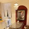 Modern Luxury Round Teardrop Crystal Iron 1-Light Pendant Light For Living Room