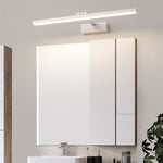 Modern Minimalist Long Iron Aluminum PC LED Vanity Light Wall Sconce Lamp For Bathroom