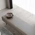 Modern Minimalist Rectangular Microfiber Leather Wood Carbon Steel Sponge End Of The Bed Low Stool Backless For Bedroom