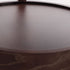 Modern Minimalist Round Wood Coffee Table Double For Living Room