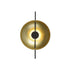 Modern Luxury Iron Round LED Wall Sconce Lamp For Living Room