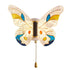 Contemporary Creative Butterfly Enamel Colored Acrylic Wing Iron LED Wall Sconce Lamp For Living Room