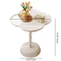 Modern Minimalist Square Round Base PP End Table For Living Room