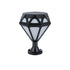 Modern Art Deco Waterproof Solar ABS PC Plastic Acrylic Diamond LED Landscape Lighting Outdoor Light For Garden