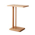 Modern Minimalist Rectangular Solid Wood Movable Side Table For Living Room