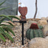 Modern Art Deco Waterproof Solar Resin Plastic Eagle LED Landscape Lighting Outdoor Light For Garden