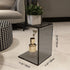 Modern Minimalist Slab Plastic Acrylic End Table For Living Room