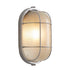 Contemporary Industrial Aluminum Glass Round Oval 1-Light Wall Sconce Lamp For Hallway