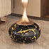 Modern Luxury Gourd Steel Ceramic Metal Coffee Table For Living Room