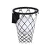 Modern Art Deco Kids Iron Glass Basketball Hoop 1-Light Wall Sconce Lamp For Bedroom