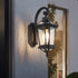 Traditional European Waterproof Aluminum Glass Octagon Cylinder 1-Light Wall Sconce Lamp For Garden