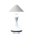 Contemporary Simplicity Conical Shade Hardware Base LED USB Table Lamp For Bedroom