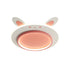 Modern Simplicity Kids Iron Acrylic Rabbit Round LED Flush Mount Ceiling Light For Bedroom