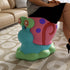 Contemporary Creative Cartoon Snail Design Resin Low Stool For Living Room