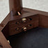 Modern Minimalist Rectangular Soft Leather Wood Vanity Stool For Bedroom
