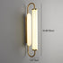 Contemporary Nordic Iron Acrylic Cylinder Strip LED Wall Sconce Lamp For Living Room