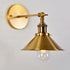 Contemporary Retro Iron Cylinder Cone 1-Light Wall Sconce Lamp For Hallway