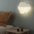 Modern Art Deco Iron Acrylic Cloud LED Wall Sconce Lamp For Bedroom