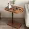 Modern Minimalist Rectangular Artificial Panel Hardware End Table For Living Room