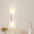 Modern Minimalist Aluminum Roman Column Design Iron LED Wall Sconce Lamp For Living Room