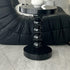 Traditional Vintage Round Beaded Wooden Coffee Table For Living Room