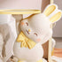 Contemporary Creative Cartoon Rabbit Resin Side Table 1-Tray For Living Room