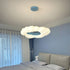 Contemporary Creative PE Cloud Shape Iron LED Pendant Light For Living Room