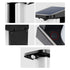 Modern Minimalist Waterproof Solar Cylinder PC ABS LED Outdoor Wall Sconce Lamp For Garden