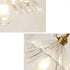 Traditional Vintage Round Cone Brass Glass 1-Light Pendant Light For Living Room