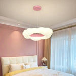 Contemporary Creative PE Cloud Shape Iron LED Pendant Light For Living Room