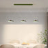 Contemporary Scandinavian Iron Disc Acrylic LED Island Light Chandelier For Dining Room